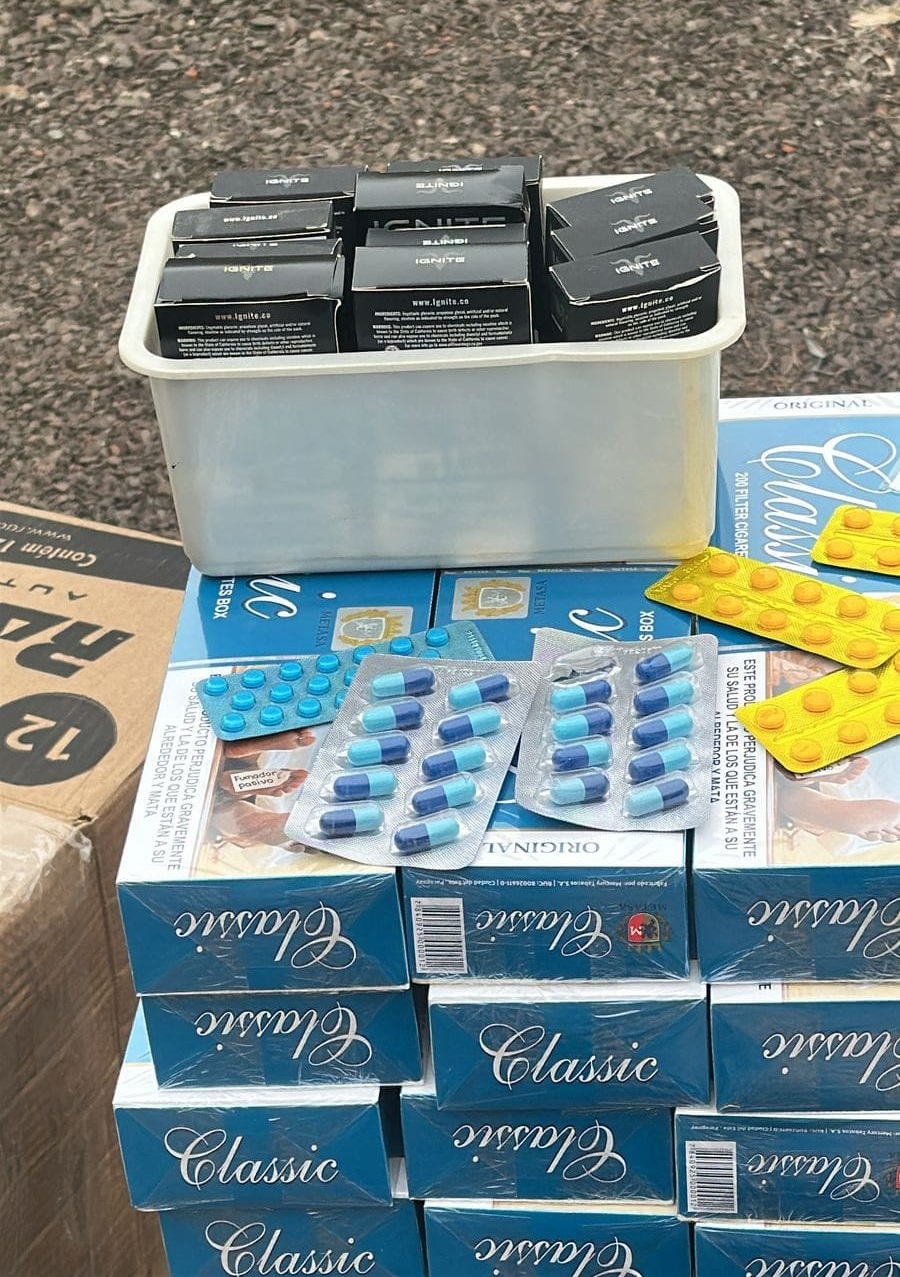 PM DE LUIZIANA APREENDE CARGA DE CIGARROS E MEDICAMENTOS IRREGULARES EM ABORDAGEM NO CENTRO DA CIDADE