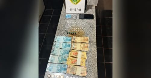 Em Fênix homem é preso por tráfico de drogas e posse irregular de munições