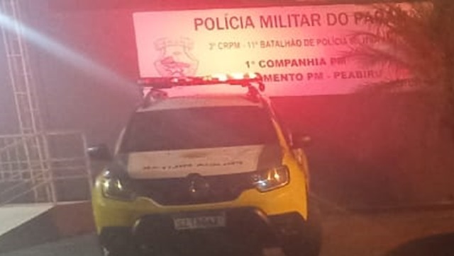 EM PEABIRU, ADOLESCENTE É APREENDIDO COM DROGA E MOTOCICLETA ADULTERADA APÓS PERSEGUIÇÃO