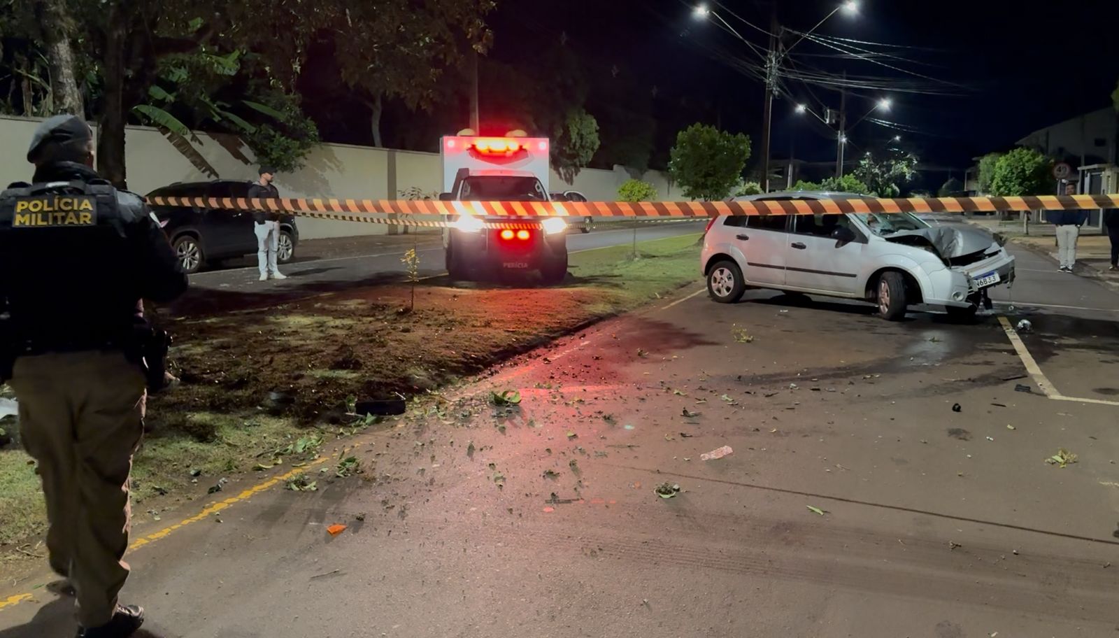 RAPAZ MORRE EM ACIDENTE NA ÁREA CENTRAL DE CAMPO MOURÃO-PR