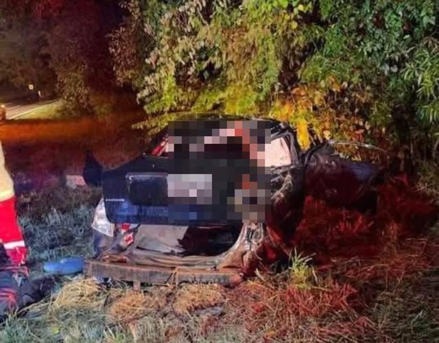 COLISÃO ENTRE FUSION E CAMINHÃO MATA TRÊS CRIANÇAS NA PR-460, ENTRE PITANGA E NOVA TEBAS