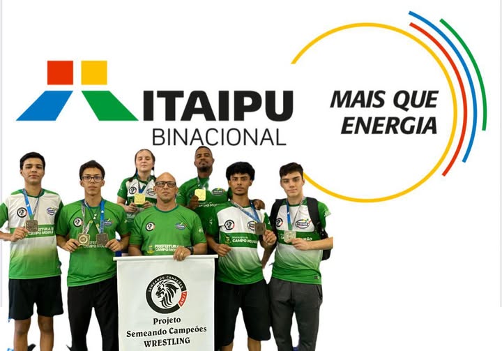 Equipe de Wrestling de Campo Mourão é patrocinada pela Itaipu Binacional para participar do Campeonato Brasileiro de Wrestling 2025″