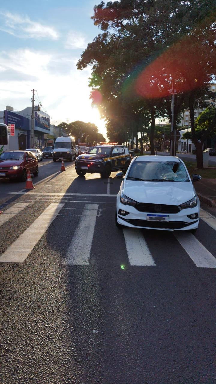 MOTORISTA ACABA PRESO APÓS ATROPELAR PESSOA EM MARINGÁ; VÍTIMA FOI SOCORRIDA EM ESTADO GRAVÍSSIMO