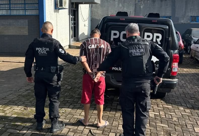 VALE DO IVAÍ: Polícia Civil prende foragido acusado de feminicídio em Jardim Alegre