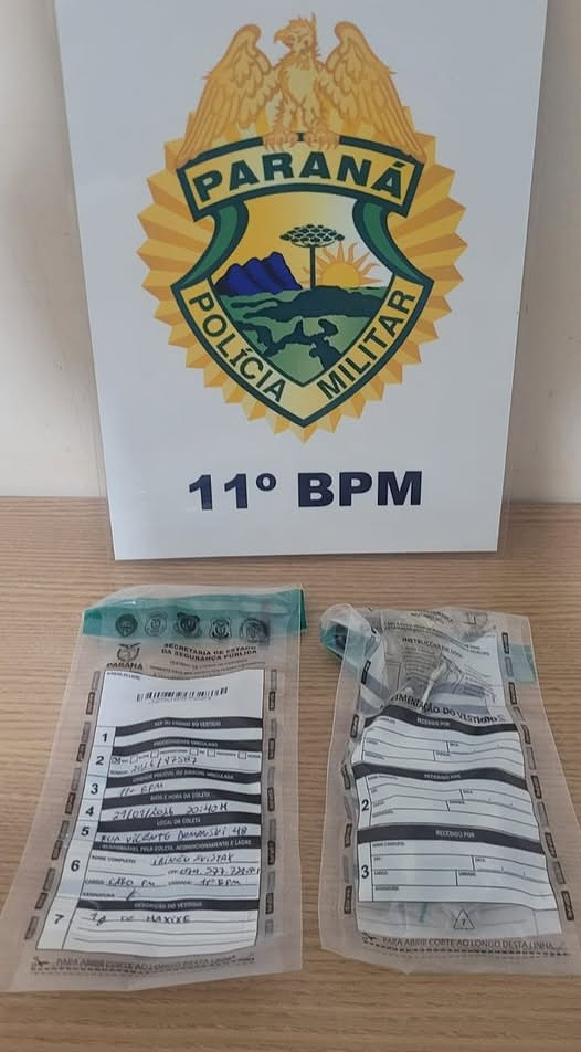 CAMPO MOURÃO: Adolescente é apreendido com drogas durante ação da ROTAM no Santa Cruz
