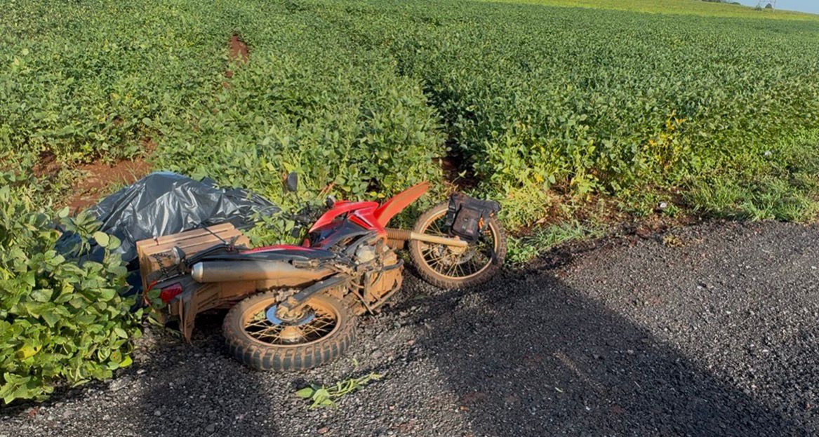 IDOSO DE 66 ANOS QUE CONDUZIA UMA MOTO MORRE, MOTIVO DA MORTE SERÁ APURADA APÓS EXAMES DE NECROPSIA