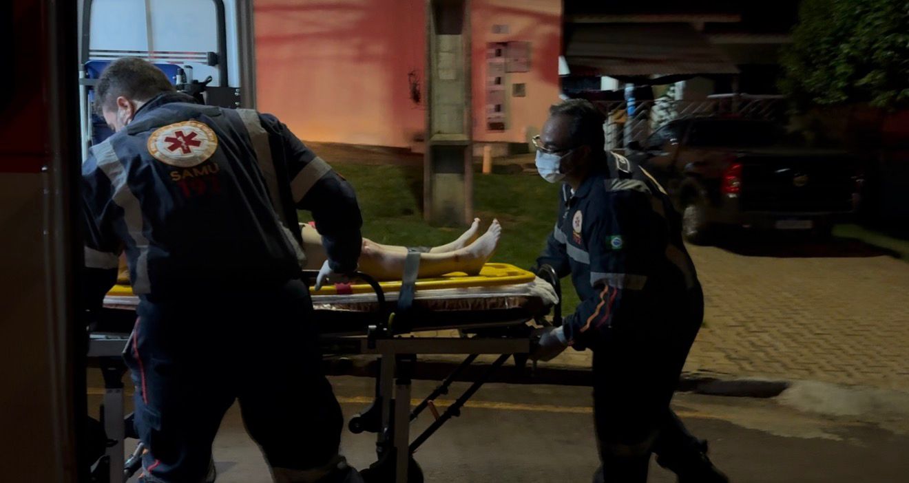 Acidente deixa duas mulheres feridas no Jardim Paulista, em Campo Mourão