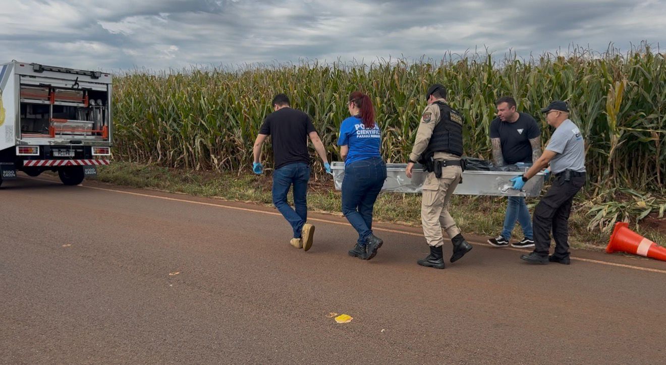 Homem de 61 anos foi encontrado morto às margens da rodovia entre Peabiru e Araruna