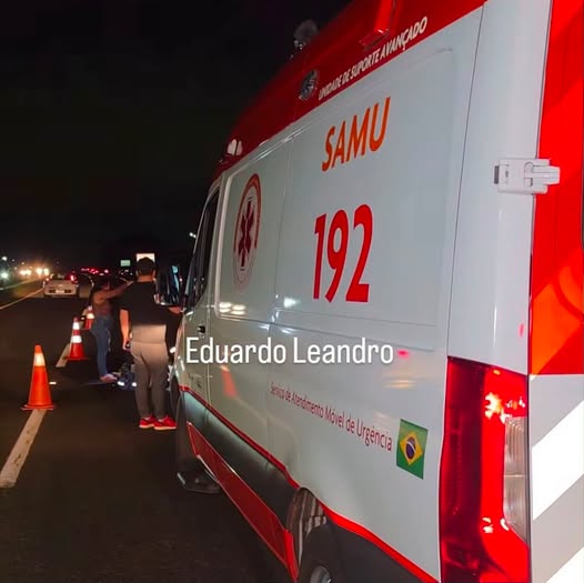 HOMEM ENTRA EM ÓBITO, AO SER ATR0PELAD0 POR DOIS CARROS, NA BR-376