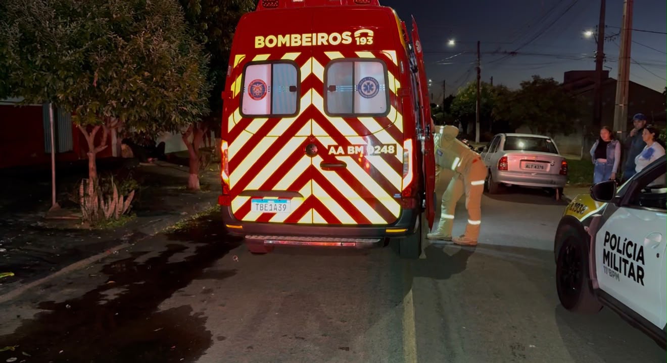 MULHER É ALVEJADA POR DISPARO DE ARMA DE FOGO EM CAMPO MOURÃO